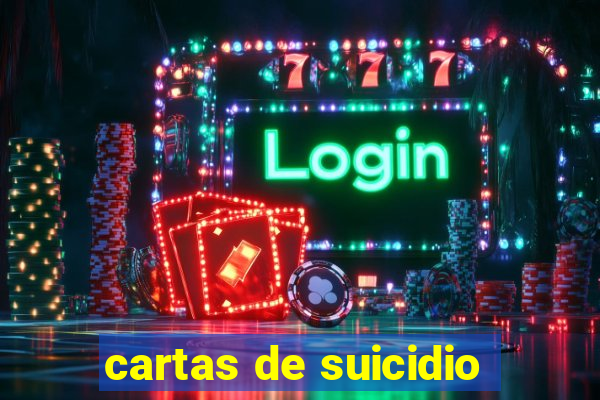 cartas de suicidio